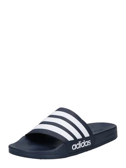 ADIDAS SPORTSWEAR Badeschuh 'Adilette' dunkelblau/weiß