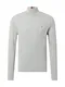 TOMMY HILFIGER Pullover hellgrau / navy / rot / weiß
