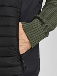 JACK & JONES Weste schwarz