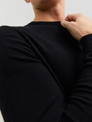 Jack & Jones Pullover JJEEMIL schwarz