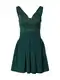 WAL G. Koktejl obleka ''''ELOISE''''  temno zelena