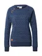 Ragwear Mikina ''''DARIA''''  modr / tyrkysov / tmav modr