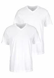 TOM TAILOR T-Shirt hellgrau/weiß