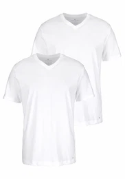 T-Shirt hellgrau / wei