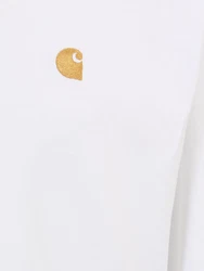 Carhartt WIP Shirt 'Chase' gold / weiß