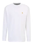 Carhartt WIP Shirt 'Chase' gold / weiß