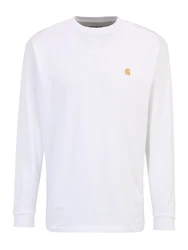 Carhartt WIP Shirt 'Chase' gold / weiß