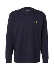 Carhartt WIP Shirt 'Chase' navy/goldgelb