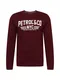 Petrol Industries Shirt burgunder / offwhite