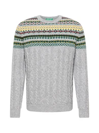 Pullover mischfarben / hellgrau