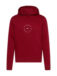 Sweatshirt rot / weiß / navy / rubinrot