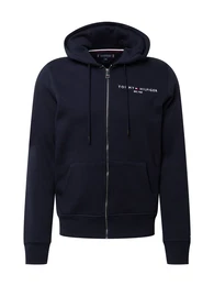 Sweatjacke dunkelblau / rot / weiß