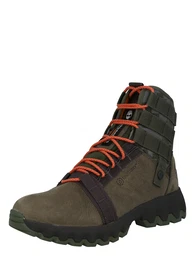 Schnürboots taupe / oliv