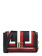 TOMMY HILFIGER Torba za ez ramo  rdea / bela / mornarska