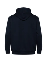 Jack & Jones Plus Sweatshirt 'JJEcorp' dunkelblau/weiß