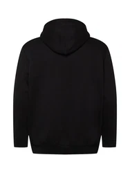 Jack & Jones Plus Sweatshirt 'JJEcorp' schwarz/wei