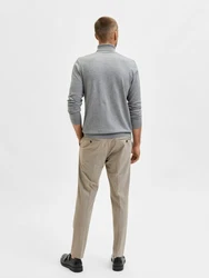 SELECTED HOMME Pullover 'Berg' grau