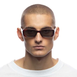 LE SPECS Sonnenbrille 'Unreal!' rostbraun/schwarz
