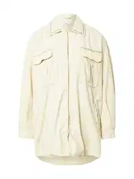 Přechodná bunda 'HUGS' barva bílé vlny