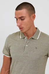 Casual Friday Shirt 'Tristan' oliv/wei