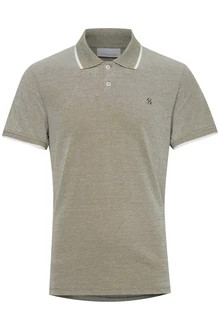 Casual Friday Shirt 'Tristan' oliv/wei Casual Friday Shirt 'Tristan' oliv/wei
