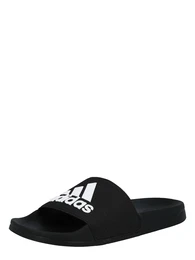 Badeschuh 'Adilette' schwarz / wei