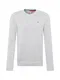 Tommy Jeans Pullover navy / hellgrau / rot