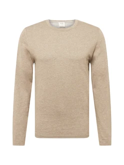 OLYMP Pullover Strick Casual Crew Neck sand OLYMP Pullover Strick Casual Crew Neck sand