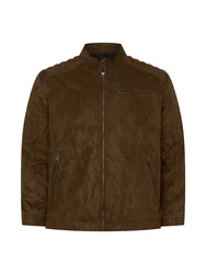 Jack & Jones Plus Jacke 'Rocky' braun
