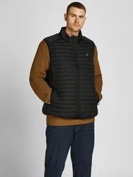 Jack & Jones Plus Weste schwarz