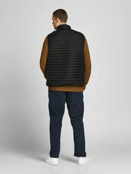 Jack & Jones Plus Weste schwarz