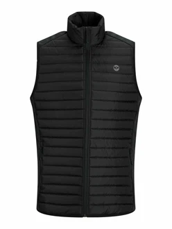 Jack & Jones Plus Weste schwarz