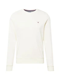 Sweatshirt navy / hellgrau / feuerrot / weiß