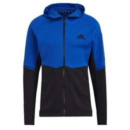 Sportsweatjacke blau / nachtblau