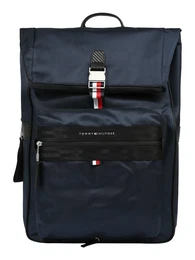 Rucksack marine / rot / schwarz / wei