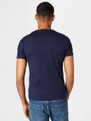 Polo Ralph Lauren T-Shirt Rundhalsshirt Regular Fit marine/rot