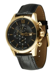 Uhr gold / schwarz