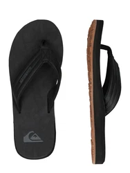 Quiksilver CARVER NUBUCK Zehentrenner schwarz