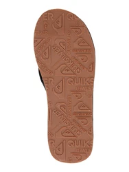 Quiksilver CARVER NUBUCK Zehentrenner schwarz