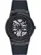 Salvatore Ferragamo Analoguhr nachtblau / gelb / schwarz / silber