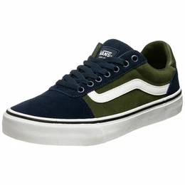 Sneaker ''''Ward'''' dunkelblau / weiß / dunkelgrün