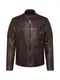 BOSS Casual Jacke ''''Junow'''' dunkelbraun