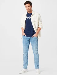 Pepe Jeans T-Shirt Eggo navy/grau
