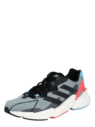 Sportschuh pastellblau / grau / schwarz / blau / pfirsich