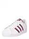 ADIDAS ORIGINALS Tenisky ''''Superstar''''  bordó / bílá