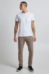 !Solid Hose 'Frederic' dunkelbeige
