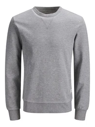 Plus Sweatshirt graumeliert