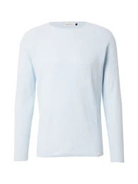 Pullover 'Honeycomb' kitt / hellblau / schwarz