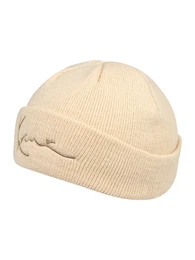 Mütze dunkelbeige / sand