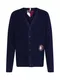 TOMMY HILFIGER Pletena jopa  marine / meane barve